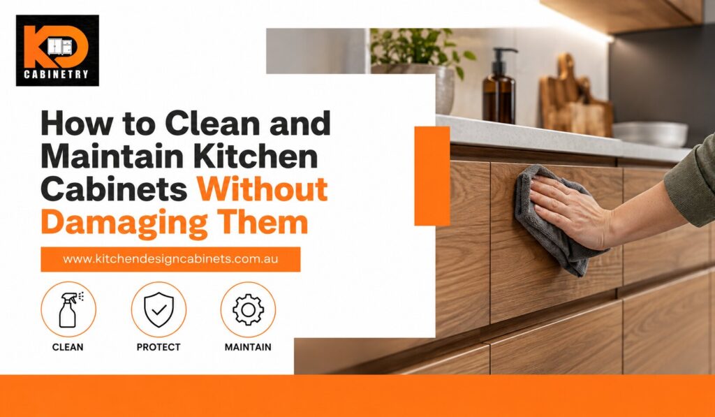 How to Clean and Maintain Kitchen Cabinets Without Damaging Them